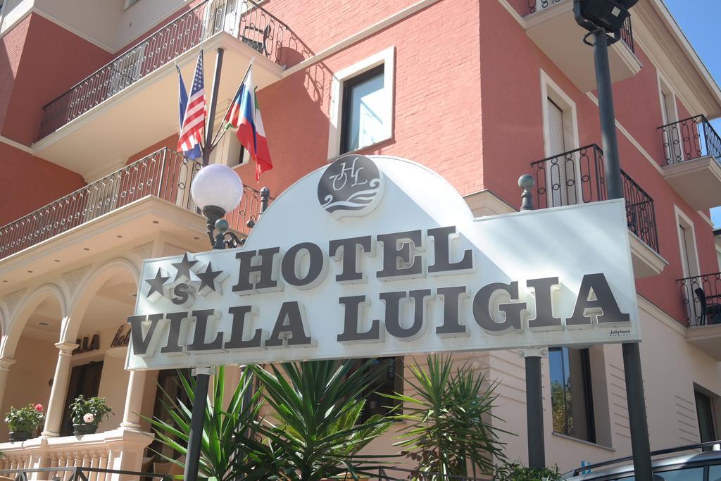 Hotel Villa Luigia Rimini Exteriör bild